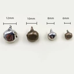 1bag Golden Silvery Christmas Jingle Bells Pendant Jewelry Making   Craft DIY Handmade Iron Bells Accessories Wholesale