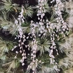 5 Pieces/35CM Short Acrylic Crystal Pendant for Christmas Tree Decoration, DIY Wedding Party Decoration Beads