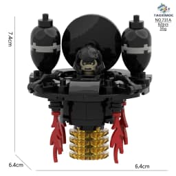 4CM Skibidi Toilet Man Mini Figure Monitor Building Blocks Audio Camera Man Toys Boy Children Christmas Birthday Gift