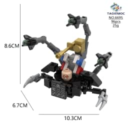 4CM Skibidi Toilet Man Mini Figure Monitor Building Blocks Audio Camera Man Toys Boy Children Christmas Birthday Gift