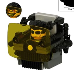 4CM Skibidi Toilet Man Mini Figure Monitor Building Blocks Audio Camera Man Toys Boy Children Christmas Birthday Gift