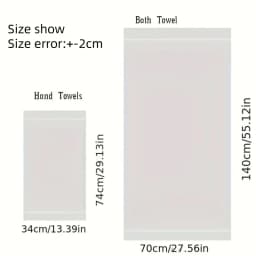 2pcs Black Bath Towels for Adults 100% Cotton Solid Terry Beach Towel Absorbent Yoga Shower Towels Bathroom Christmas Gift