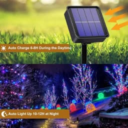 32M/22M/11M/7M Solar Festoon Led Fairy String Lights Waterproof Outdoor Garden Yard Christmas Party Garland Decor Copper Wire
