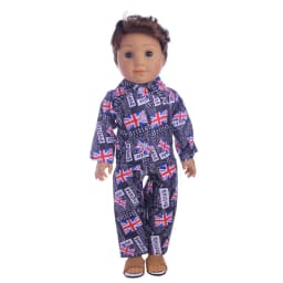 Doll Clothes 3Pcs/Set Hat+ Sweater+Jeans For 18Inch American&43Cm Baby Doll Accessories,Our Generation Baby Girl`s Christmas Toy