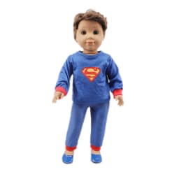 Doll Clothes 3Pcs/Set Hat+ Sweater+Jeans For 18Inch American&43Cm Baby Doll Accessories,Our Generation Baby Girl`s Christmas Toy