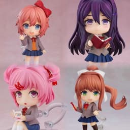 2026 Literature Club Club Natsuki Monika Sayori Yuri 10cm Action figure toys collection doll Christmas gift with box