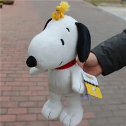 1piece 25CM Peanuts Snoopy with Woodstock bird Plush soft toys Snoopy dog toys best Christmas present Valentine's Day gift