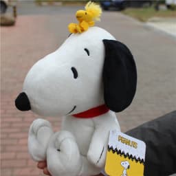 1piece 25CM Peanuts Snoopy with Woodstock bird Plush soft toys Snoopy dog toys best Christmas present Valentine's Day gift
