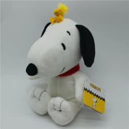1piece 25CM Peanuts Snoopy with Woodstock bird Plush soft toys Snoopy dog toys best Christmas present Valentine's Day gift