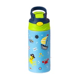 350ml Cartoon Insulated Cup Animal Pattern Stainless Steel Thermos Cup Christmas Vacuum Flasks Water Bottle Xmas Gift Cup