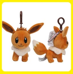 Genuine Pokemon Eevee Umbreon Espeon Kawaii Plush Toy Pendant School Bag Backpack Pendant Key Ring Doll Birthday Christmas Gift