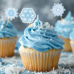 500pcs/roll Blue Snowflake Merry Christmas Sticker Gift Envelope Sealing Label Decoration Stationery Sticker 2.5cm
