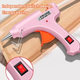 50/70W Mini Home Hot Melt Glue Gun Handmade Jewelry Accessories DIY Christmas Decoration Tool With Glue Gun Stick 7mm