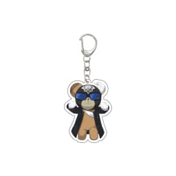 55MM Anime GIRLS und PANZER The Movie Keychain Nishizumi Miho/Akiyama Yukari Key Chain Acrylic Model Plate Christmas Gifts