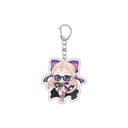 55MM Anime GIRLS und PANZER The Movie Keychain Nishizumi Miho/Akiyama Yukari Key Chain Acrylic Model Plate Christmas Gifts