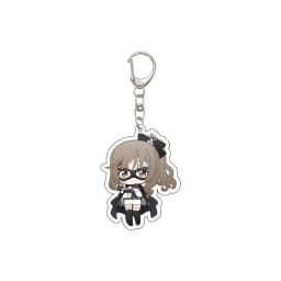 55MM Anime GIRLS und PANZER The Movie Keychain Nishizumi Miho/Akiyama Yukari Key Chain Acrylic Model Plate Christmas Gifts