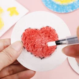 5/100Pcs 3D Drawing Magic Canvas Sponge with Water Brush DIY Art Foam Texture Painting Paper Kids Birthday Party Christmas Gifts
