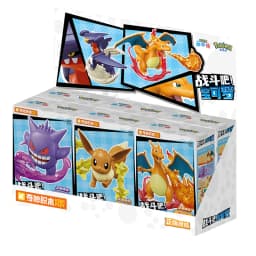 Gengar Charizard Eevee Dragonite Gardevoir Garchomp Anime Figure Model Peripheral Assemble Toys Blind Box Ornament Birthday Gift