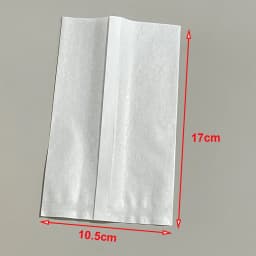 100pcs White Cotton Paper Bags 10.5*17cm Photo Cards DIY Handmade Jewelry Packaging Pouches with Wire Gift Christmas Wrapping