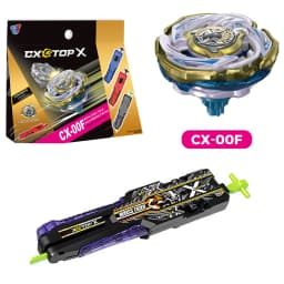 Bey X CX-00 Valkyrie Volt Booster Battle Top with Launcher Set Spinning Toy Gyro Holiday Christmas Gift