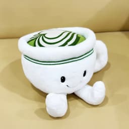 HOT New 12cm Matcha Plush Toys Cute Soft Stuffed Cartoon Pillow Anime Dolls For Kid Birthday Christmas Gift