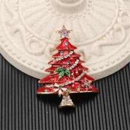 SKEDS 2026 Summer New Design Christmas Tree Brooch Luxury Jewelry Women's High-End Exquisite Pin Badges Wedding Corsage