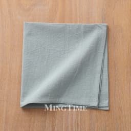 Napkin 40cm X 40cm Washed Cotton Cloth Plain Soft Classic Style Table Napkin for Wedding Christmas Home Party Linen