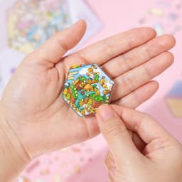 Kawaii Cabin Crisis 3D Dream Flower House Landscape Sticker book DIY Pocket Cabin Scene Christmas gifts 