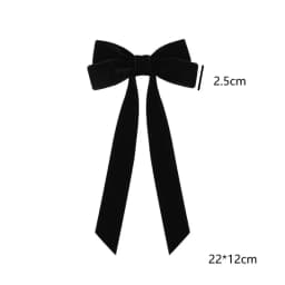 1/2/5/10pcs Christmas velvet with double bow hair clip, fashionable, simple and versatile princess duckbill clip hair accessory