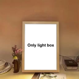 Anime Character Satoru Gojo Photo Frame Led Three-Color Light Photo Frame Painting Decoration Christmas Gift Moonlight Lamp