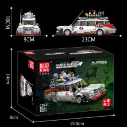 Compatible Ghostbusters Building Blocks Car Model Bricks for Kids Adults Toys Halloween Christmas Gifts