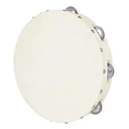 IRIN 8/10inch Tambourine Orff Sheepskin Drum Wood Tambour Panderos Bell Jingles Percussion Musical Instruments Christmas Gift