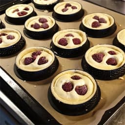 DIY 6/8pcs Tart Ring Round Rectangle Perforated Cake Mold Heat-Resistant Mousse Circle Ring French Dessert for Christmas Party