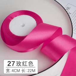 1-1.5-2-2.5-4-5cm Satin Ribbon DIY Crafts Handmade Roses Material Christmas Halloween Wedding Birthday Party Gift Wrapping Tape