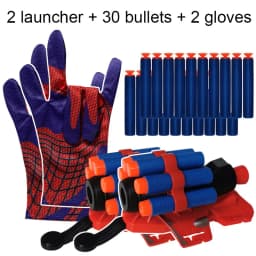 June 1st Party Launcher Glove Web Cosplay Shooters Recoverable Wristband Halloween Props Christmas Gift Carnival Toys Set