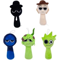 Sprunki Plush Toys Sprunki Plush Doll Sprunki Game Cartoon Pillow Kids Birthday Gifts Stuffed Dolls Christmas Gift