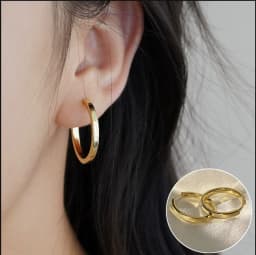 925 Sterling Silver Earrings For Women Trendy Simple Waterdrop Earring Jewelry Prevent Allergy Party Christmas Accessories