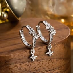 925 Sterling Silver Earrings For Women Trendy Simple Waterdrop Earring Jewelry Prevent Allergy Party Christmas Accessories