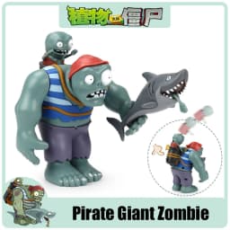 Plants VS Zombies Toys Dolls Gargantuar Pirate Bucket Conehead Zomboss Buckethead Zombie Conehead Zombie Dave Christmas Gifts