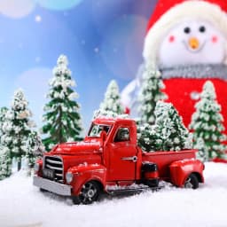19 Pieces Mini Snow Pine Model Trees 6 Size Mini Sisal Snow Frost Trees Scenery Trees for Christmas Decoration Winter Ornaments