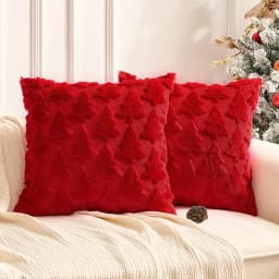 1PC Christmas Decorative Pillow Covers Cushion Cover Couch Cushion Case for Couch Sofa Holiday Festivals Winter Home Decoration
