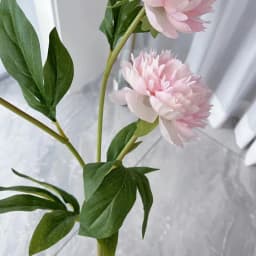 Beautiful Artificial 3 Heads Peony Flowers Long Branch For Home Wedding Table Christmas Decoration 75cm Fake Flower Room Decor