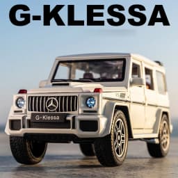 1/24 alloy die-cast G63 car model simulation sound and light off-road vehicle toys children's birthday gift Christmas