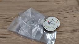 10 pieces of 3/4/5 * Hcm new transparent PVC box packaging wedding/Christmas favorite chocolate candy apple gift event
