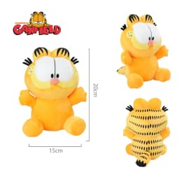 Garfield Original Big Size Plush Toy Cute Garfield Obese Cat Fluffy Stuffed Doll Christmas Birthday Great Gifts for Boys Girls