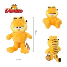 Garfield Original Big Size Plush Toy Cute Garfield Obese Cat Fluffy Stuffed Doll Christmas Birthday Great Gifts for Boys Girls