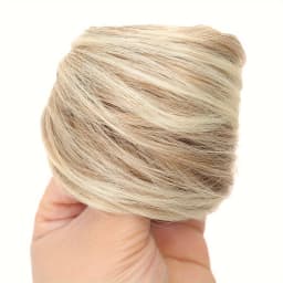 Synthetic Chignon Elastic Rubber Band Fake Hair Bun Clip in on Hair Tail Extension Updo Hair Piece Ponytail For Women Christmas