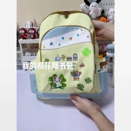 New Kawaii Masyumaro Fluffy Fuwa Nyanko Cat Backpack Bag Anime Cute Schoolbag Pencil Bag Case Children Kids Christmas Gift