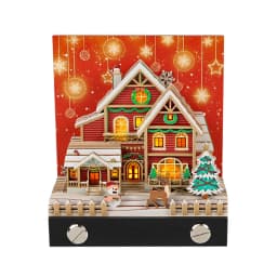 Time Piece Calendar 2027 Desk Calendar With Light 3D Magic Owl Calendar Paper Carving Art Memo Pad Notepad Gift for Christmas