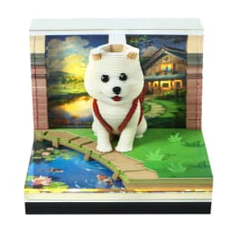 Time Piece Calendar 2027 Desk Calendar With Light 3D Magic Owl Calendar Paper Carving Art Memo Pad Notepad Gift for Christmas